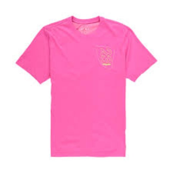 Nike Jordan Engineered 23 Crew Tee Active Fuchsia - Picture 2 of 8